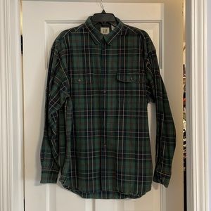 Vintage Gap plaid button down. Size L